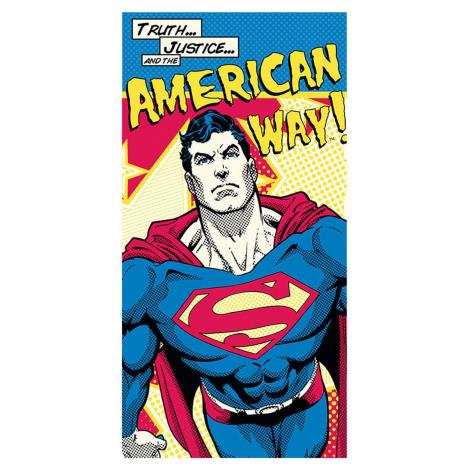 DC Comics Superman American Way Beach Towel £6.49